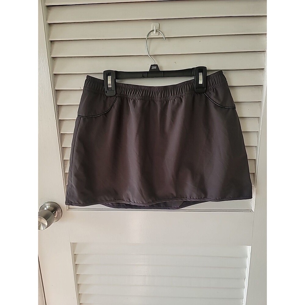 Prana Breathe Gray Skort Womens Size Small
